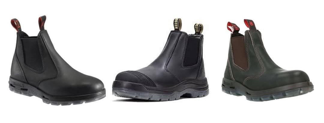 Variedad de botas negras Redback
